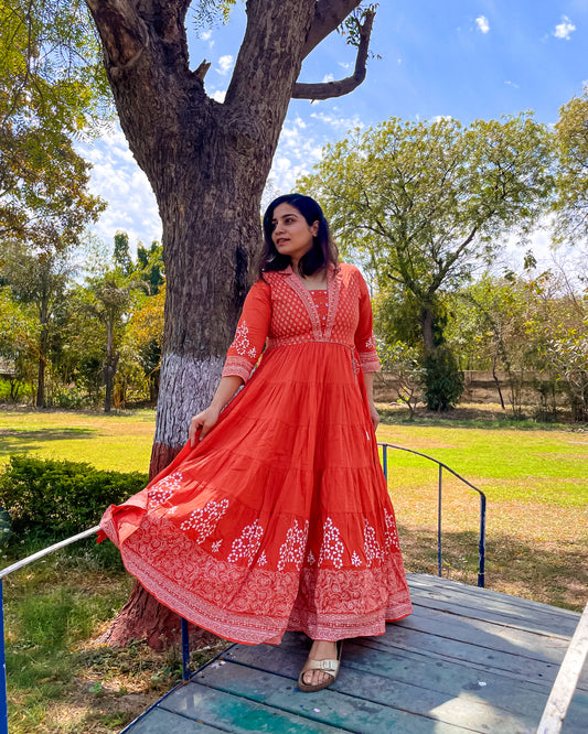 Surya Anarkali – The Flow of Elegance