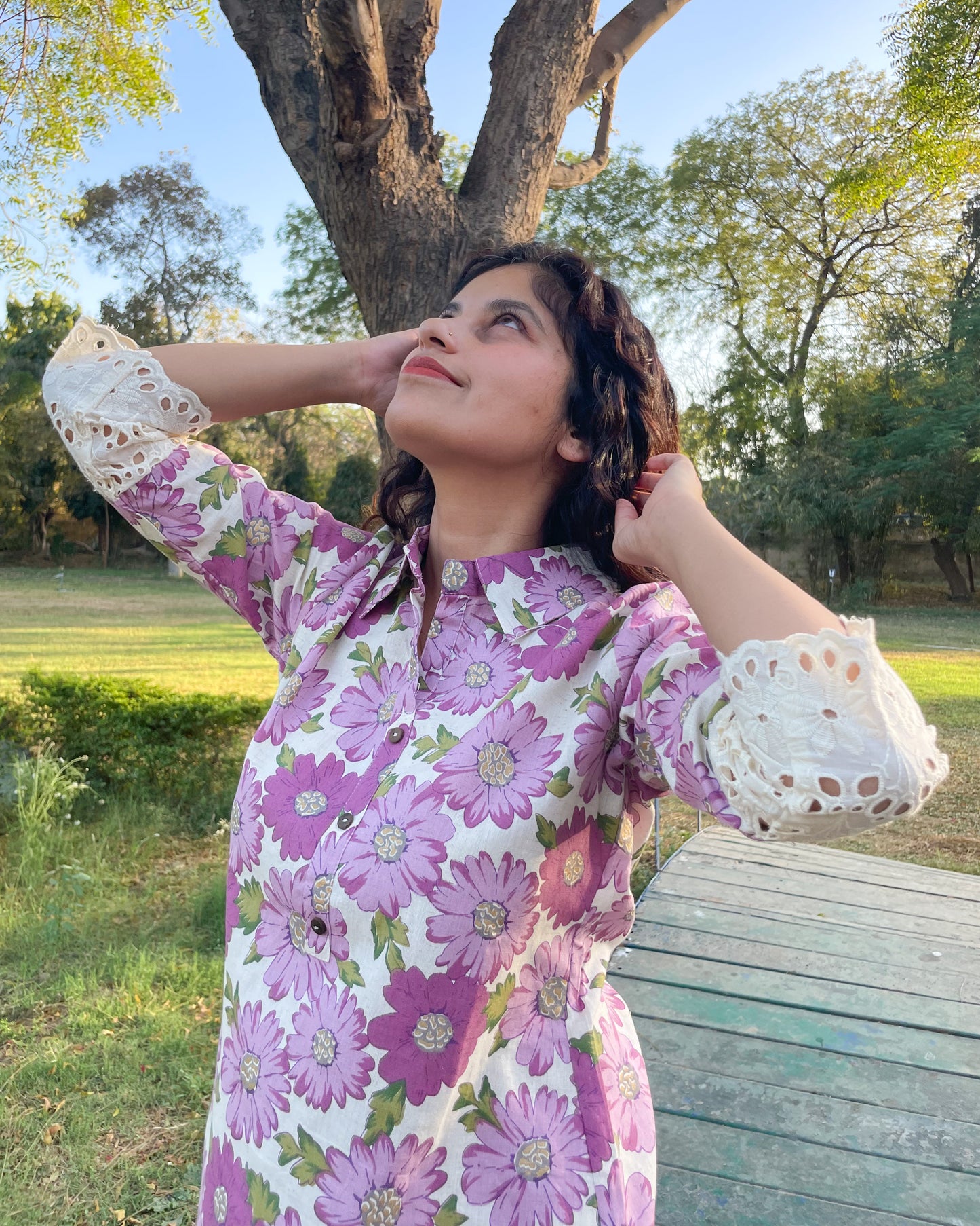 Ivory Bloom Co-ord Set