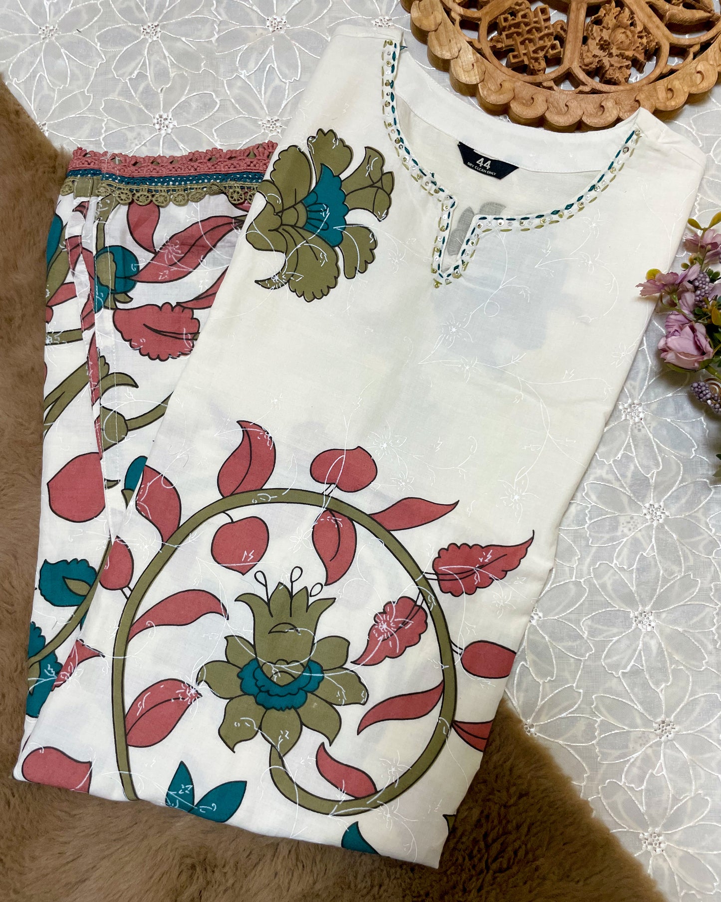 Meher Printed Cotton Suit Set