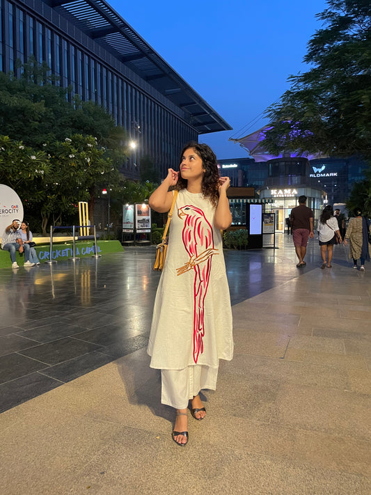 Satrangi Tota Co-ord Set