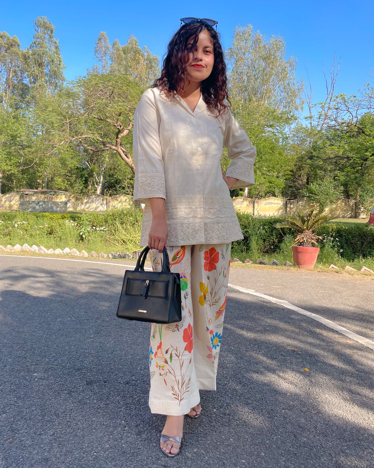 Premium Linen Cotton Coord Set