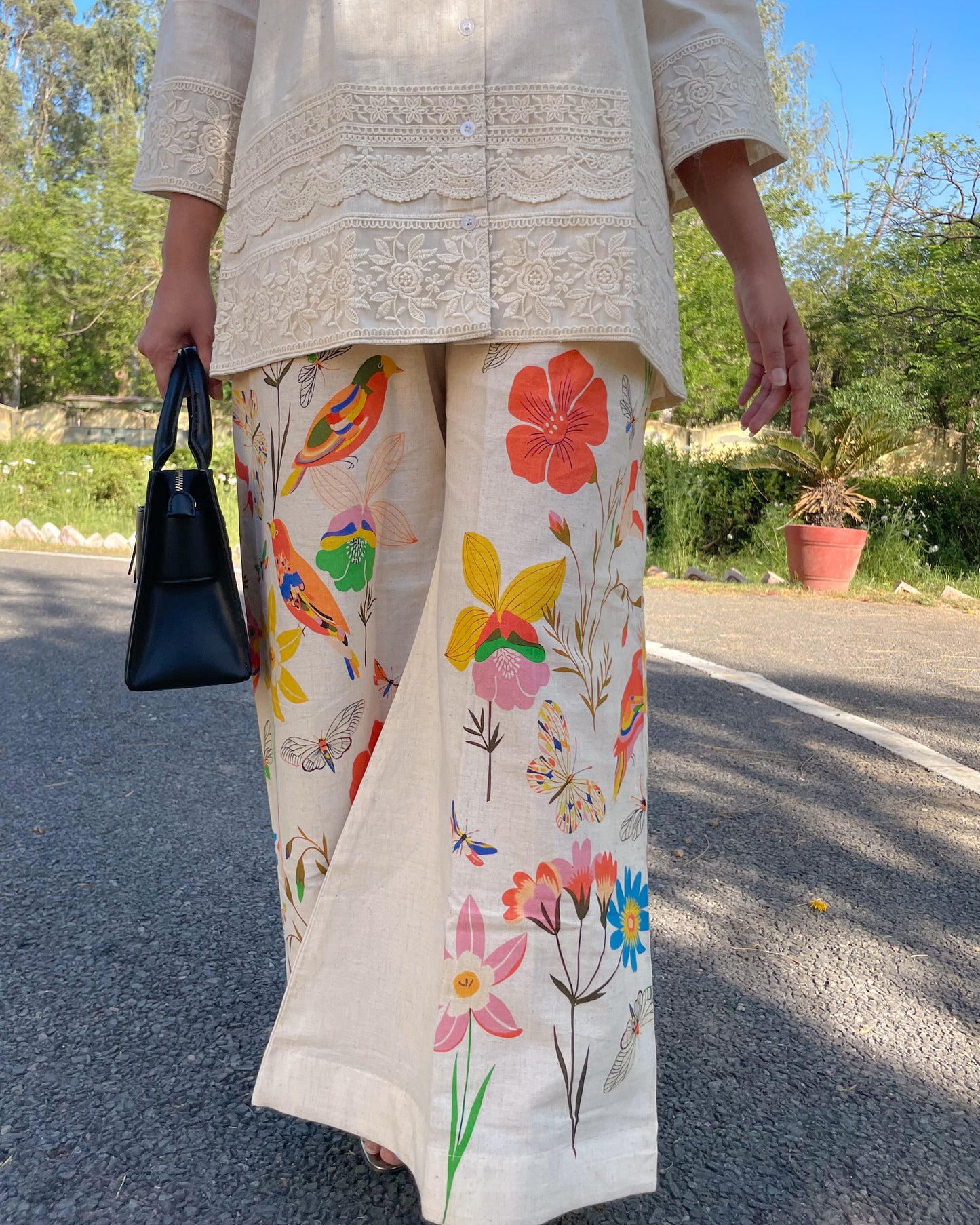 Premium Linen Cotton Coord Set