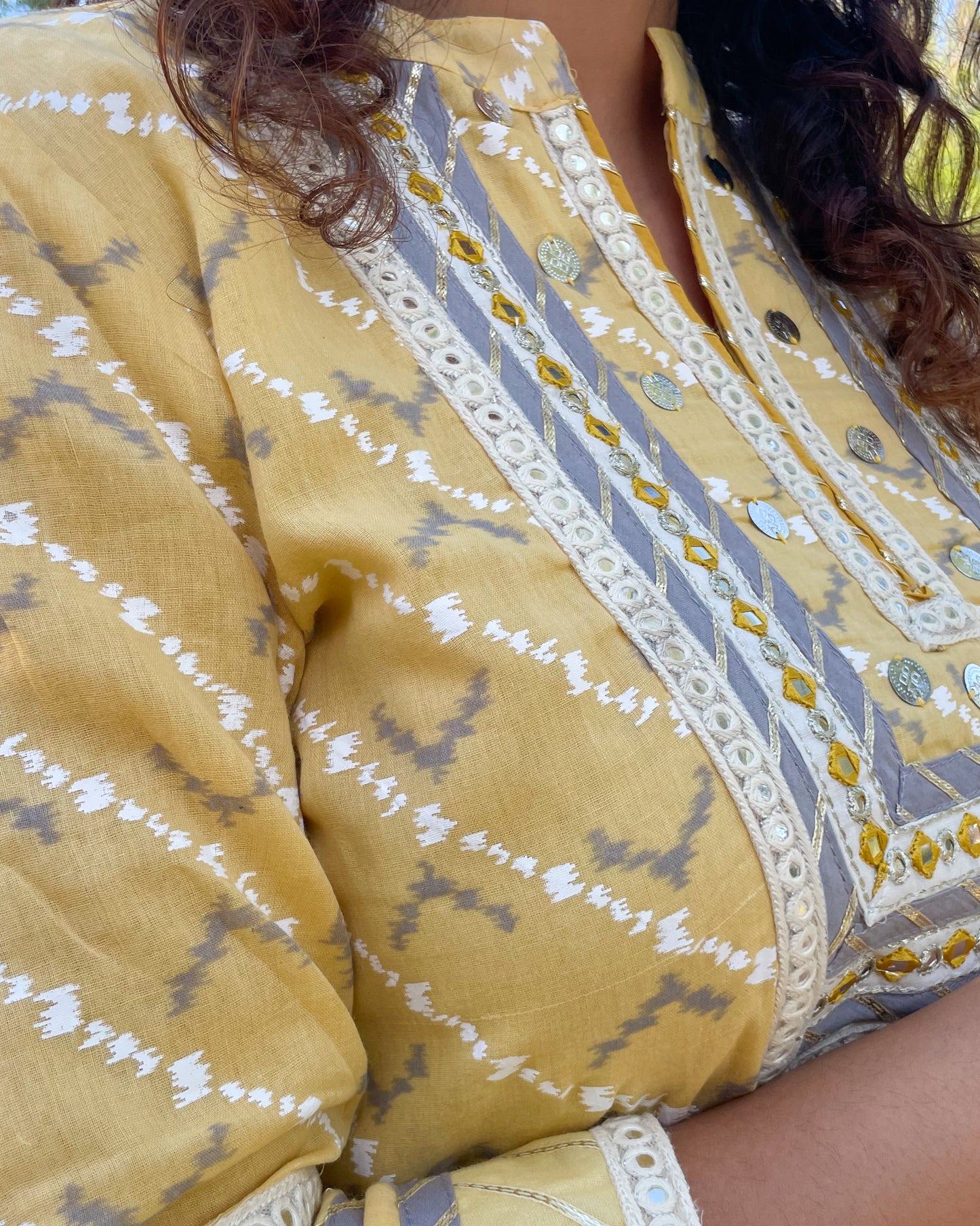 Indowestern Kurta set with Dupatta