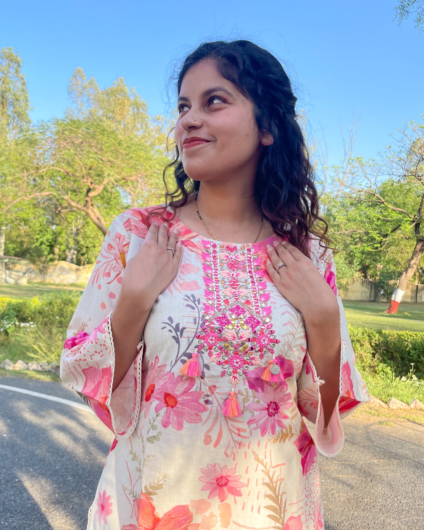 Gulnaar Bloom Co-ord Set