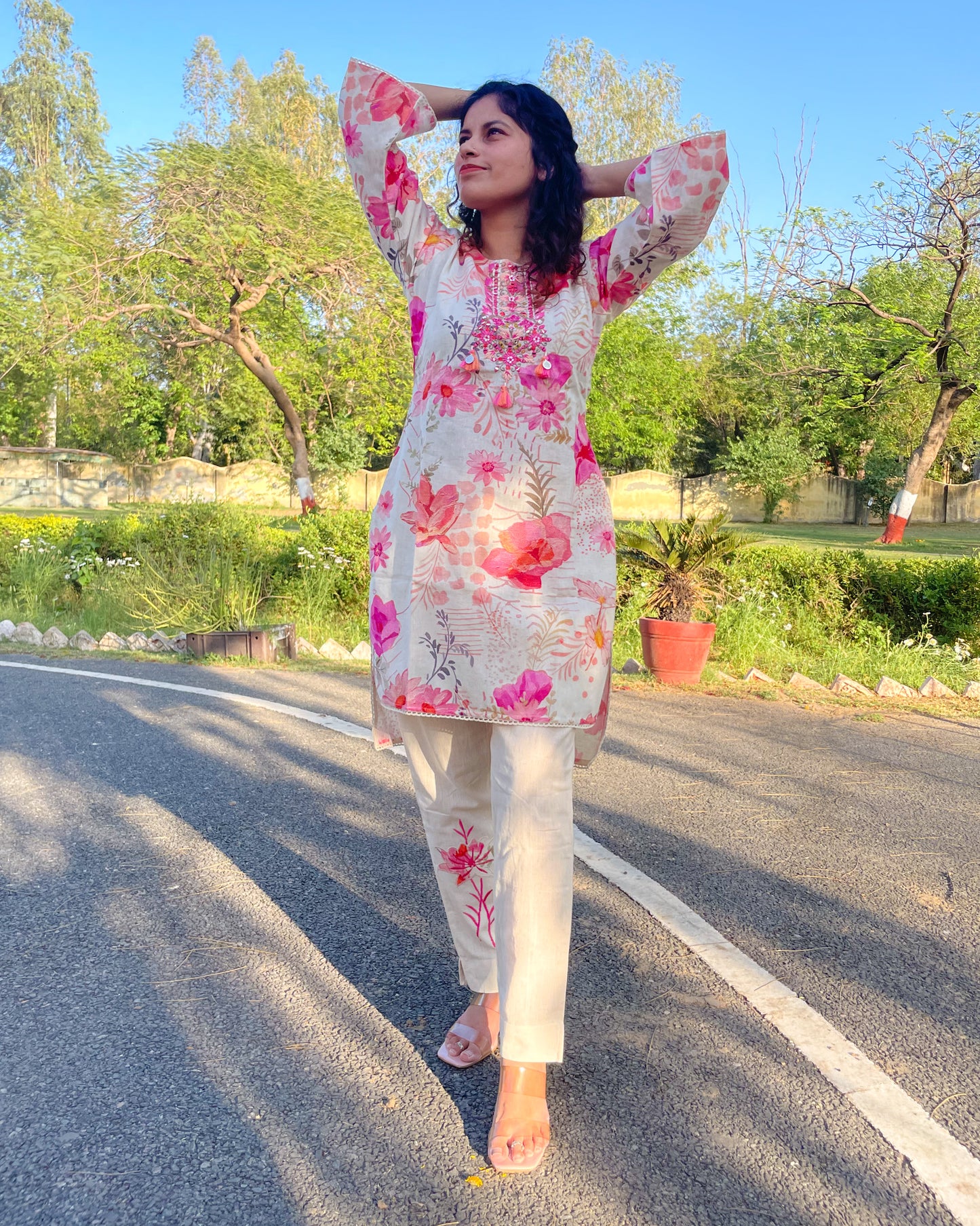 Gulnaar Bloom Co-ord Set
