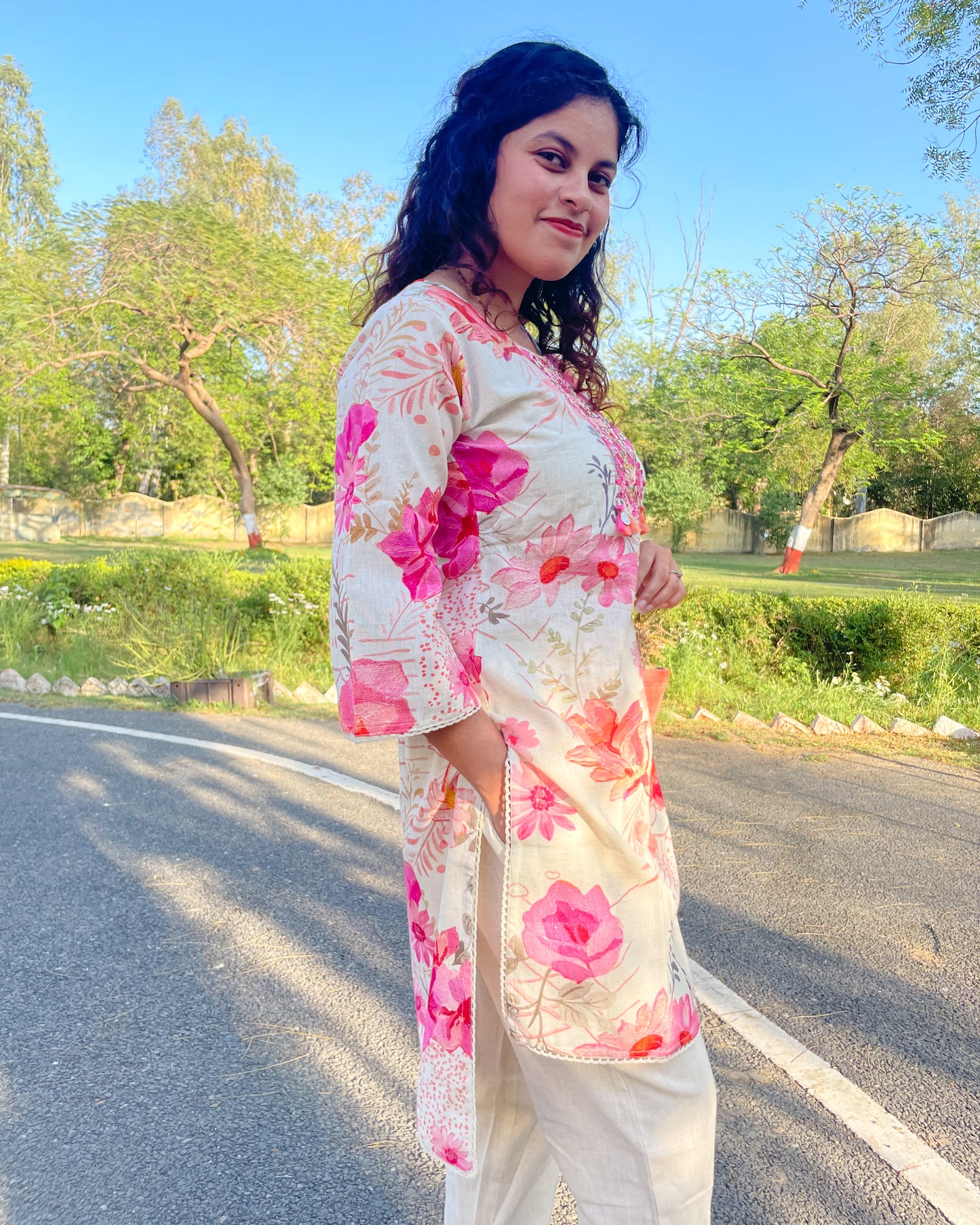 Gulnaar Bloom Co-ord Set