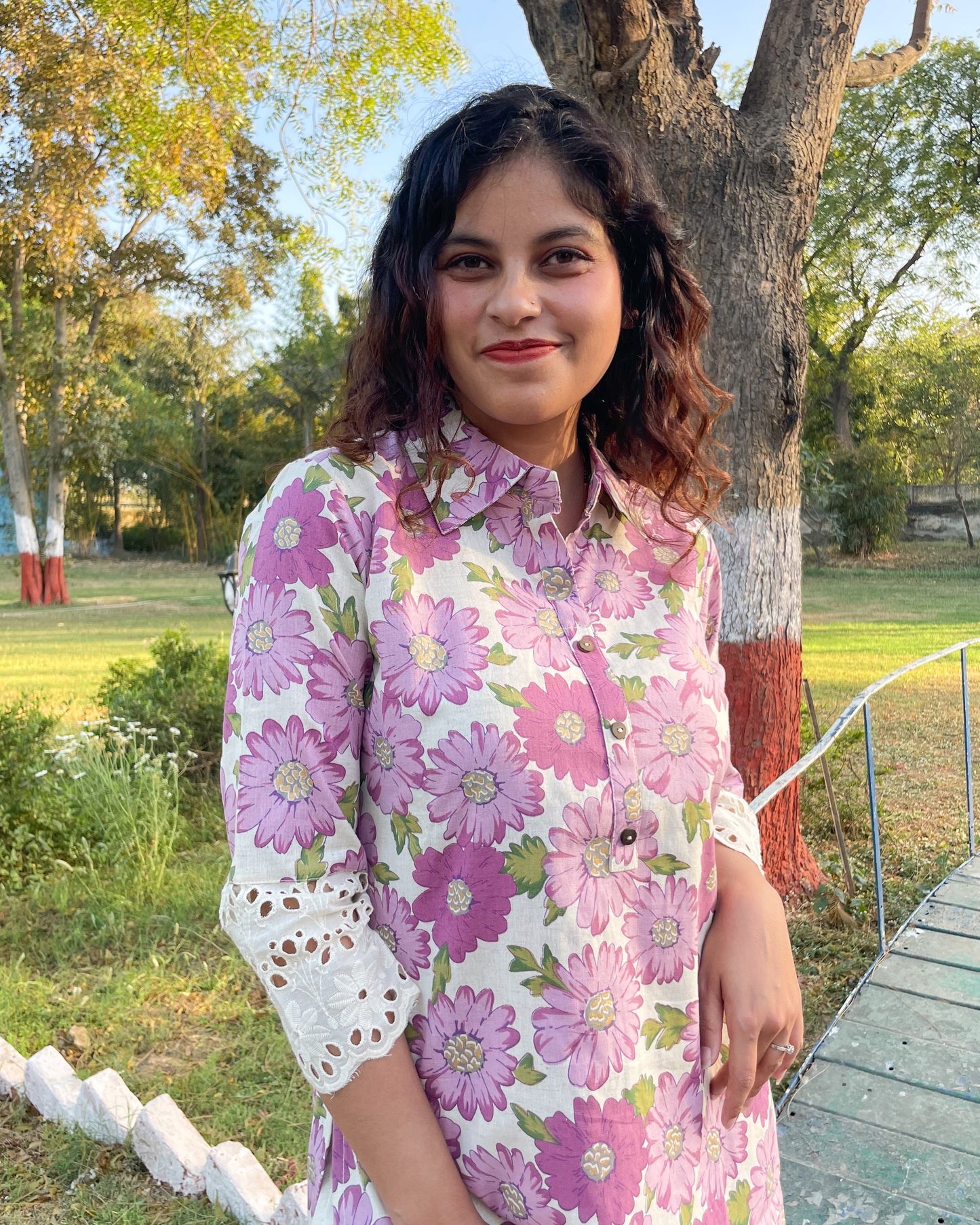 Ivory Bloom Co-ord Set