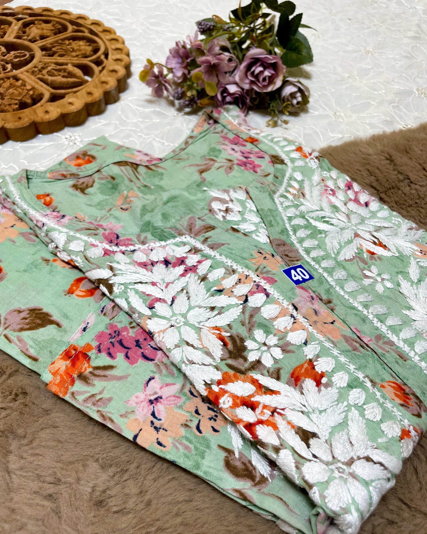 Phooldar Noor Mul Kurti