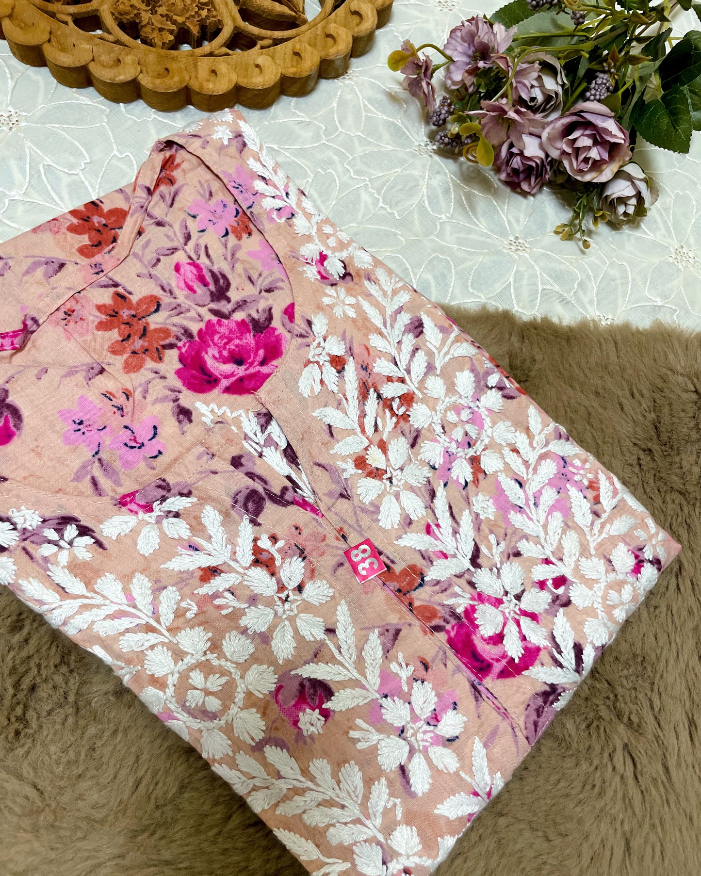 Phooldar Noor Mul Kurti