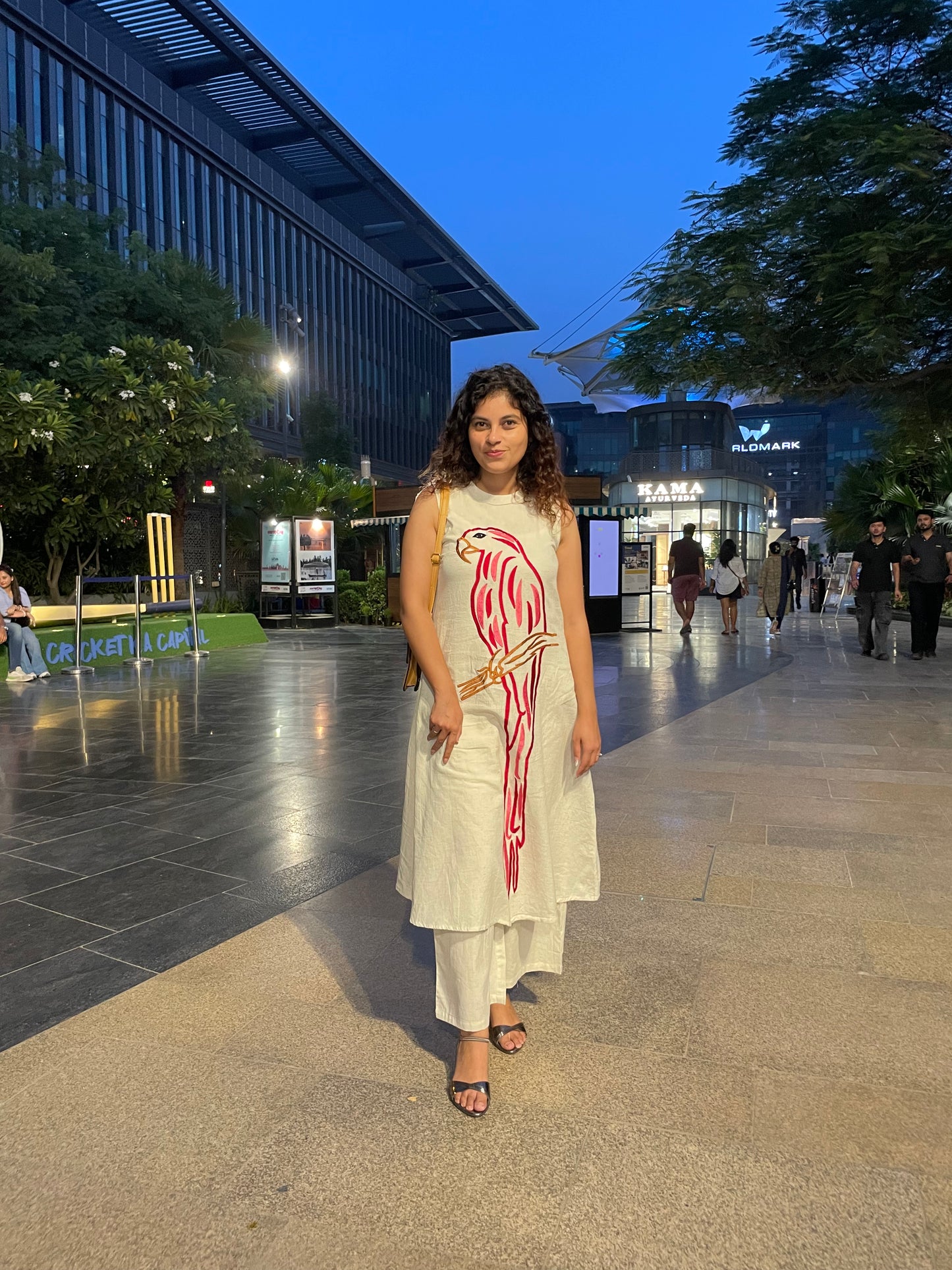 Satrangi Tota Co-ord Set
